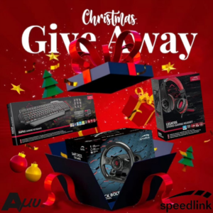 Speedlink Blackbolt Racing Wheel Speedlink Rapax Gaming Keyboard Speedlink Legatos Gaming Headset PH